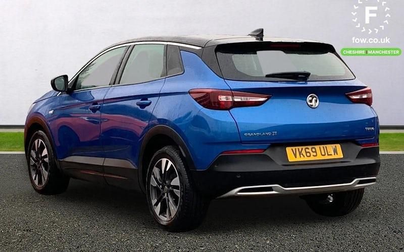 Used Vauxhall Grandland X Sport 131 HP (96 kW) 2019 Blue SUV