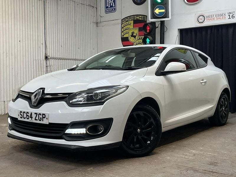 White Used 2014 Renault Mégane Coupé Dynamique Coupe | £4,990 (Expensive) - Image 1/3