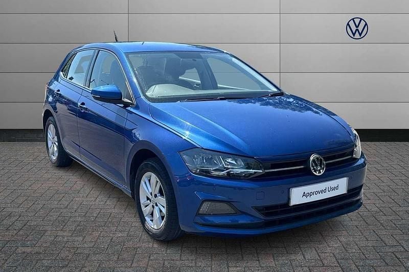 Blue Used 2019 VW Polo SE Hatchback | £11,750 (Fair price) - Image 1/4