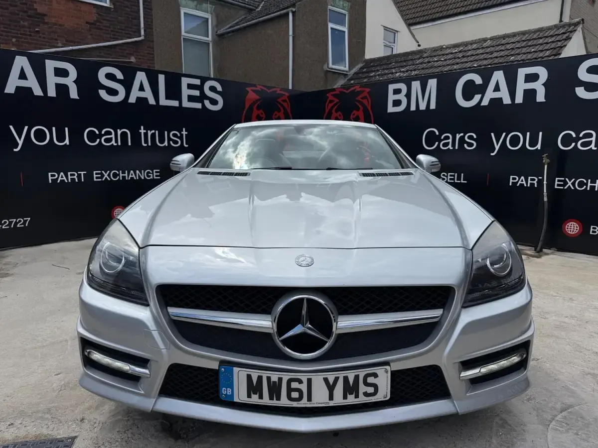 Used Mercedes SLK200 AMG 2012 Silver Cabriolet