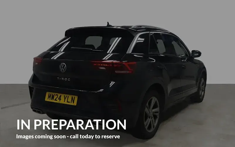 Used VW T-Roc R-line 150 HP (110 kW) 2024 Black SUV