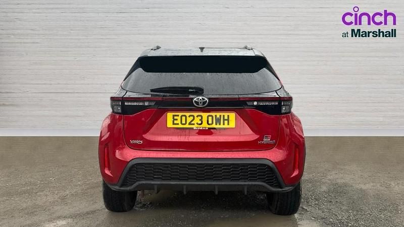 Used Toyota Yaris Hybrid Sport 116 HP (85 kW) 2023 Red