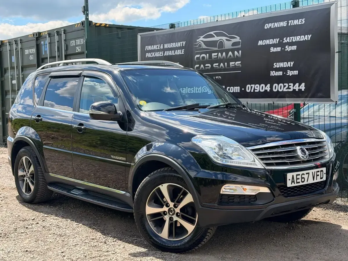 Used SsangYong Rexton 2017 Black SUV