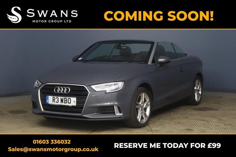Used Audi A3 Cabriolet Sport 110 HP (80 kW) 2016 Grey Cabriolet