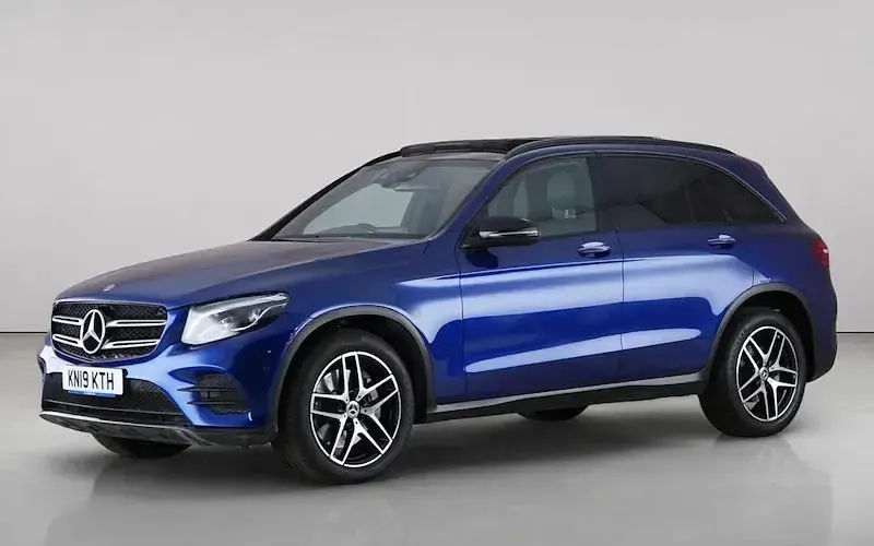Used Mercedes GLC220 AMG 170 HP (125 kW) 2019 Blue SUV