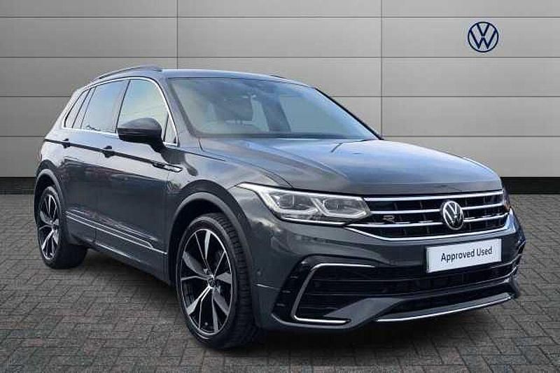 Used VW Tiguan R-line 150 HP (110 kW) 2021 Grey SUV