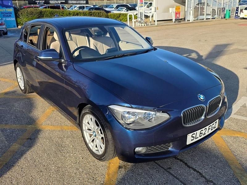 Used BMW 116 Impressive 2012 Blue Hatchback