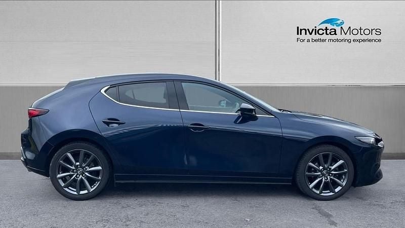Used Mazda 3 Exclusive-Line 138 HP (101 kW) 2025 Blue Hatchback