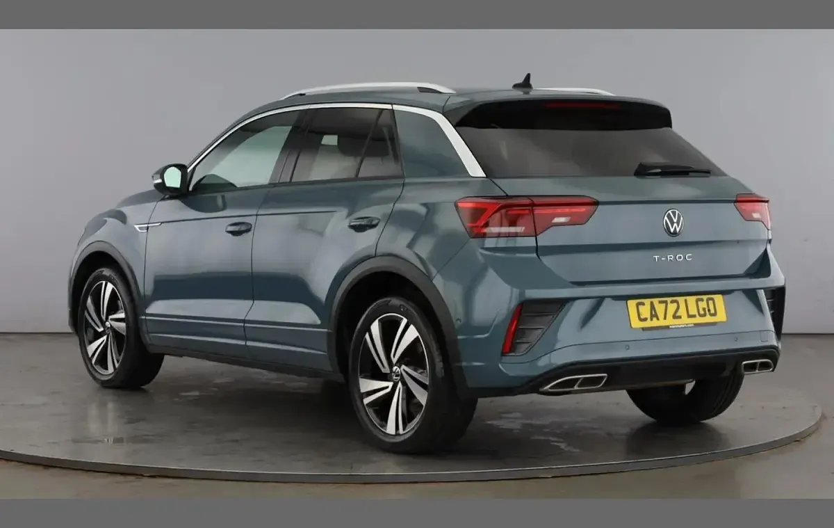Used VW T-Roc R-line 150 HP (110 kW) 2023 Blue SUV