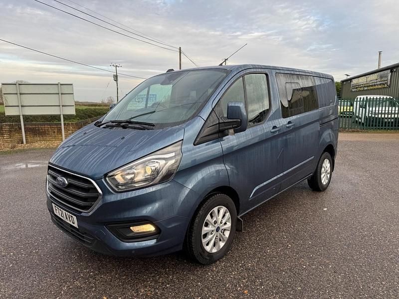 Used Ford Transit Custom Limited 185 HP (136 kW) 2021 Blue Van