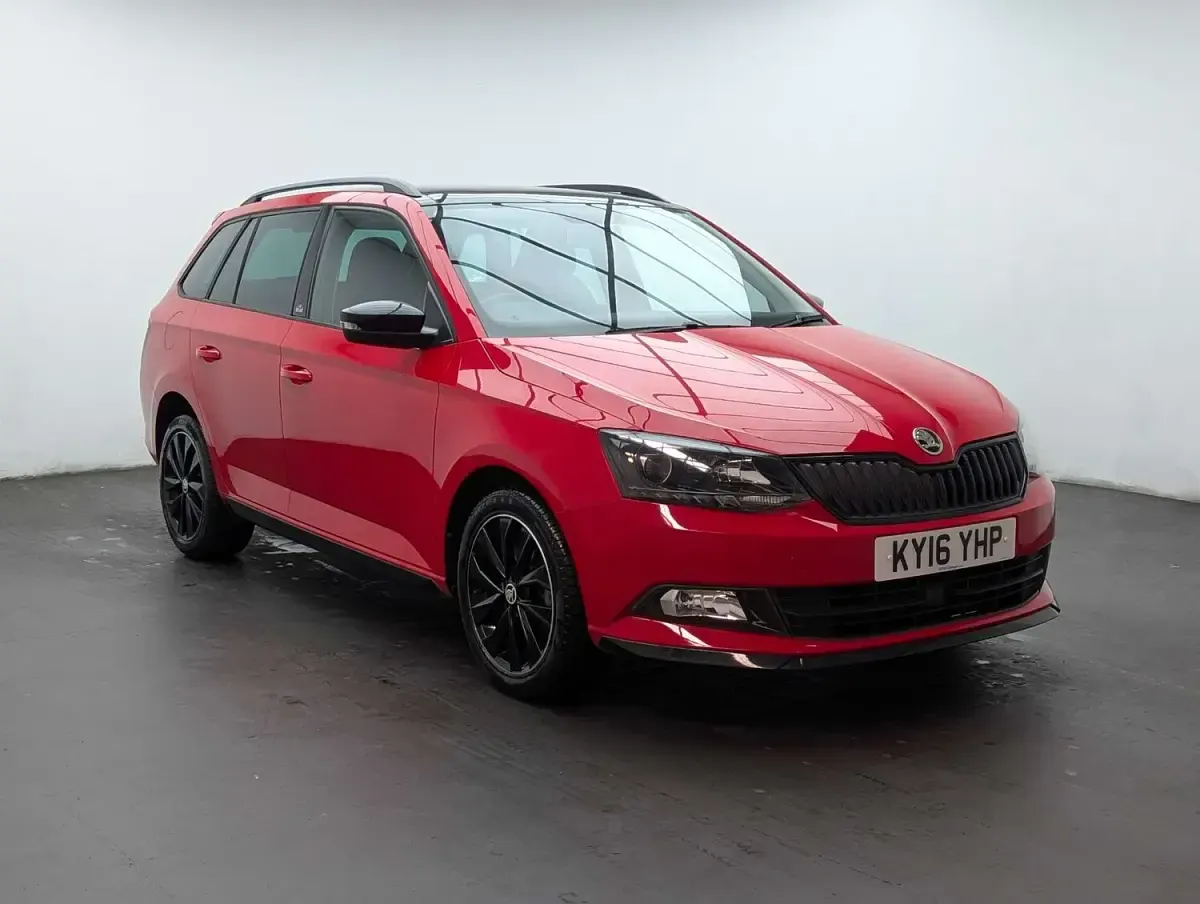 Used Skoda Fabia Monte Carlo 110 HP (80 kW) 2016 Red Estate