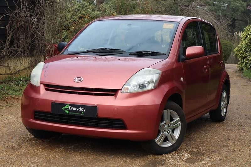 Used Daihatsu Sirion 2005 Red Hatchback
