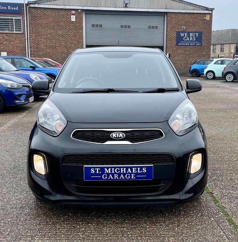 Used Kia Picanto 65 HP (47 kW) 2016 Black Hatchback