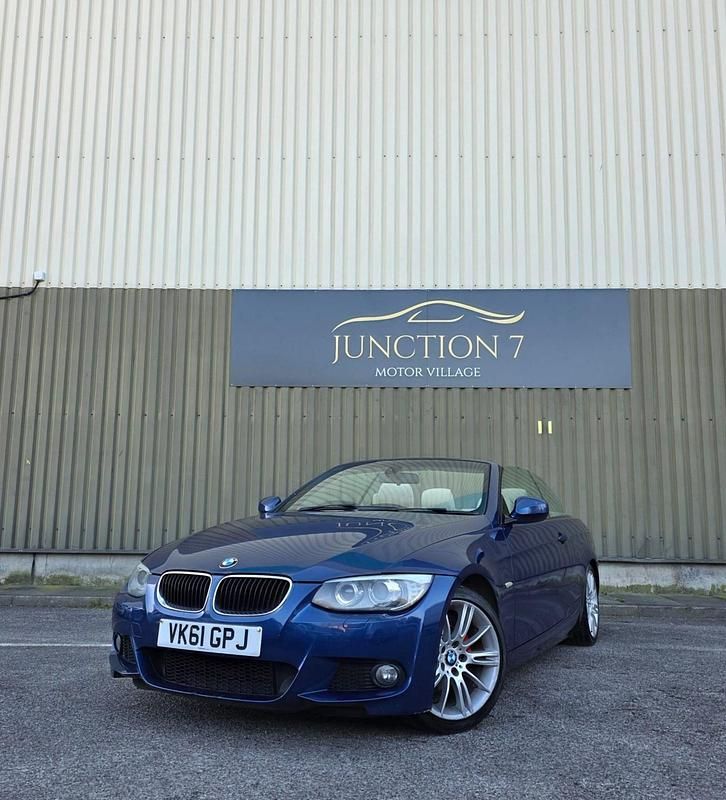 Used BMW 320 Cabriolet M Sport 2011 Blue Cabriolet