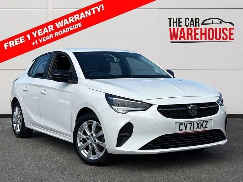 White Used 2021 Vauxhall Corsa Hatchback | £11,899 (Fair price) - Image 1/4