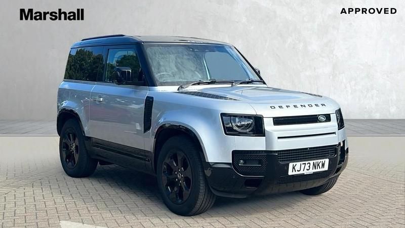 Silver Used 2024 Land Rover Defender HSE Dynamic SUV | £58,894 - Image 1/4