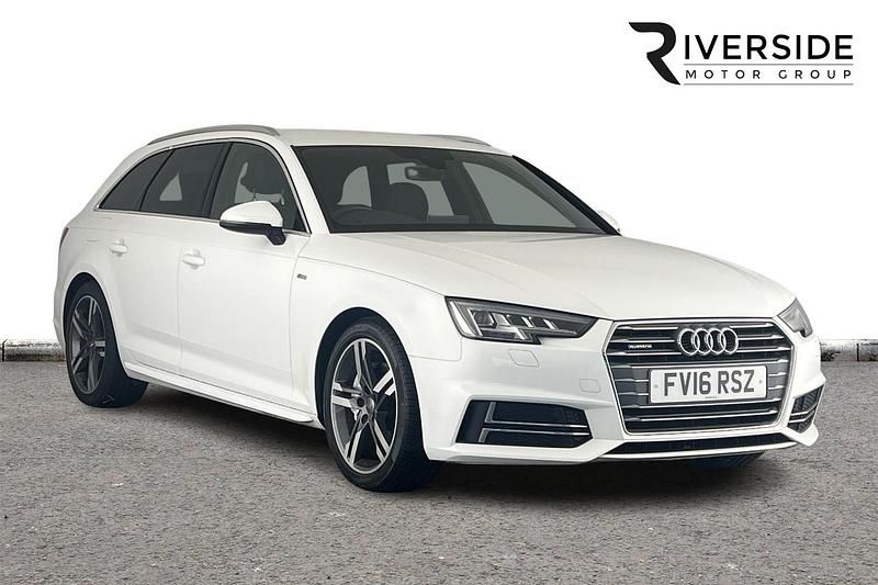 Used Audi A6 S-Line 218 HP (160 kW) 2016 White Estate
