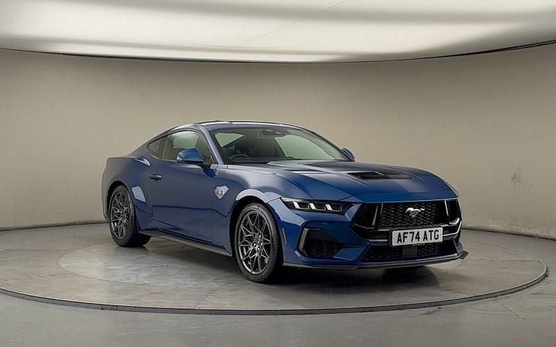 Used Ford Mustang GT 446 HP (328 kW) 2024 Atlas blue/artisan blue Coupe