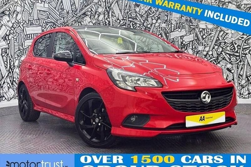 Used Vauxhall Corsa SRi 90 HP (66 kW) 2019 Red Hatchback