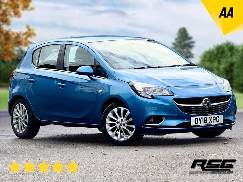 Blue Used 2018 Vauxhall Corsa Hatchback | £4,695 (Good price) - Image 1/4