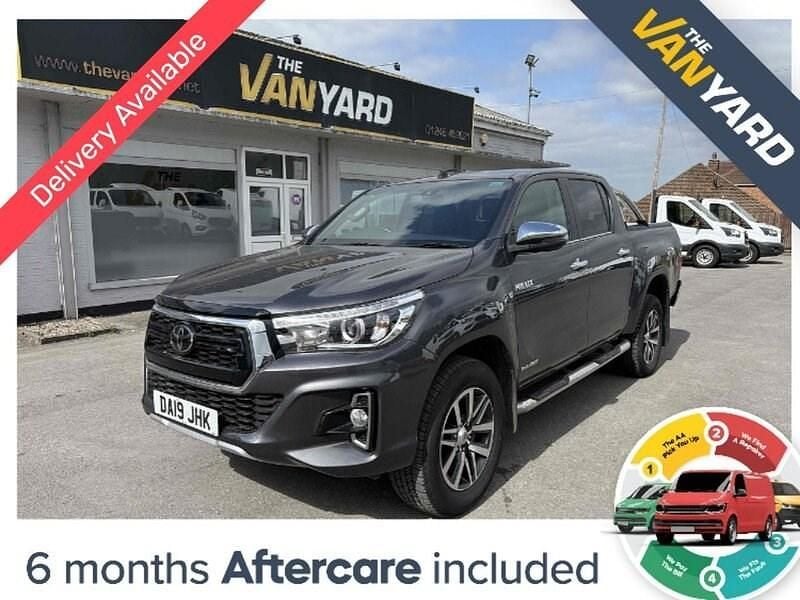 Grey Used 2019 Toyota HiLux Pickup | £20,999 (Expensive) - Image 1/4