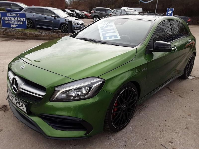 Used Mercedes A45 AMG AMG 2017 Green Hatchback