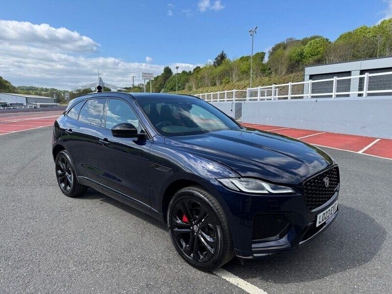 Blue Used 2023 Jaguar F-Pace R-Dynamic SUV | £38,750 (Expensive) - Image 1/3