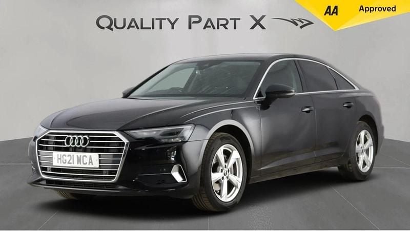 Used Audi A6 Sport 2021 Black Sedan