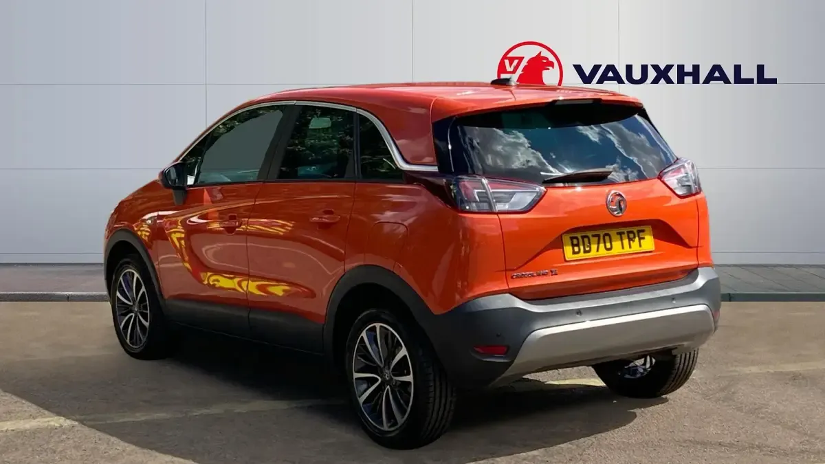 Used Vauxhall Crossland X Elite 131 HP (96 kW) 2020 Orange SUV