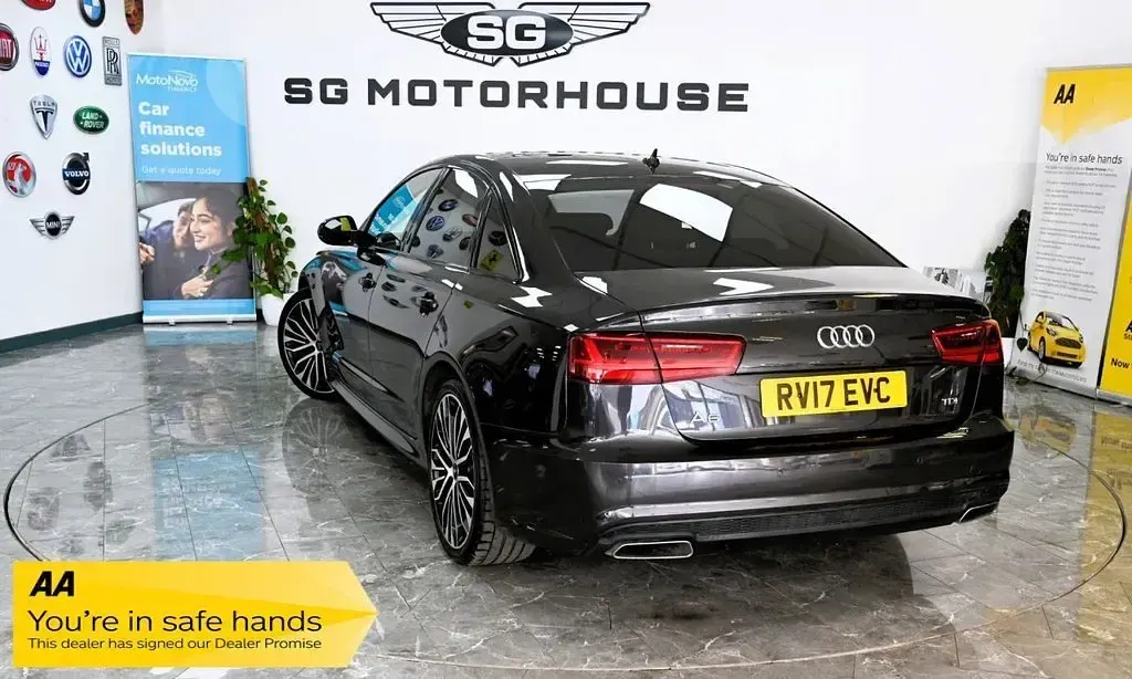 Used Audi A6 Black Edition 2017 Grey Sedan