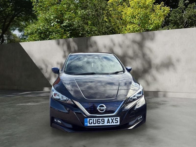 Used Nissan Leaf 110 kW (150 HP) 2019 Black Hatchback