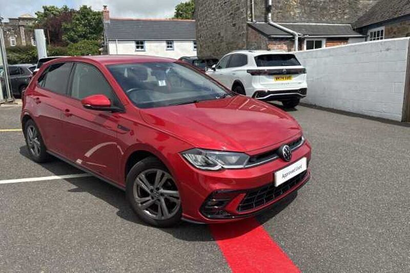 Red Used 2022 VW Polo R-line Hatchback | £18,095 (A bit pricey) - Image 1/4
