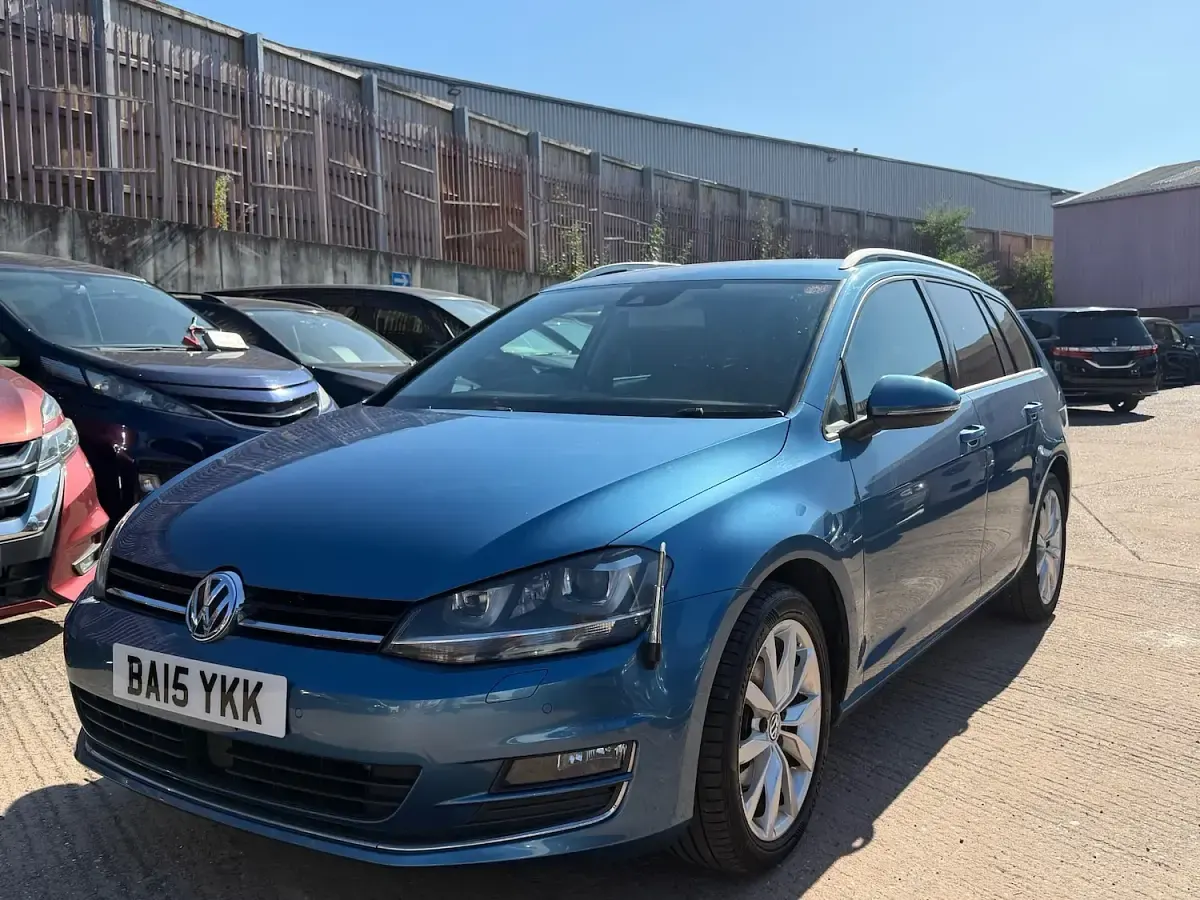 Used VW Golf VII 2015 Blue Estate