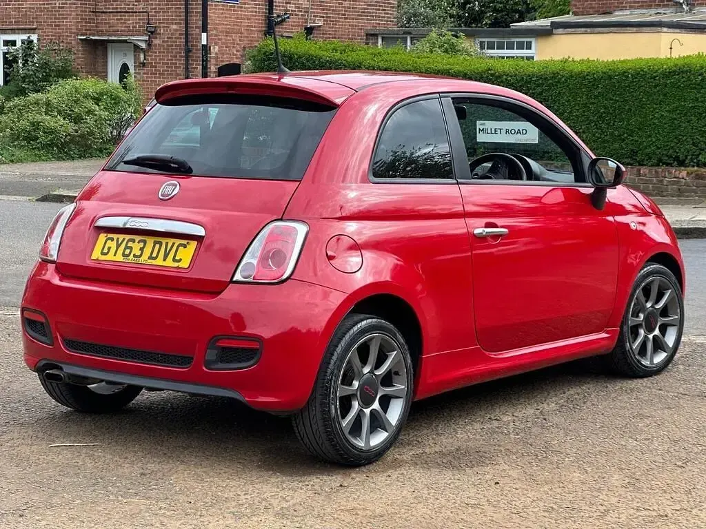 Usado Fiat 500 S 69 HP (50 kW) 2013 Vermelho Citadino