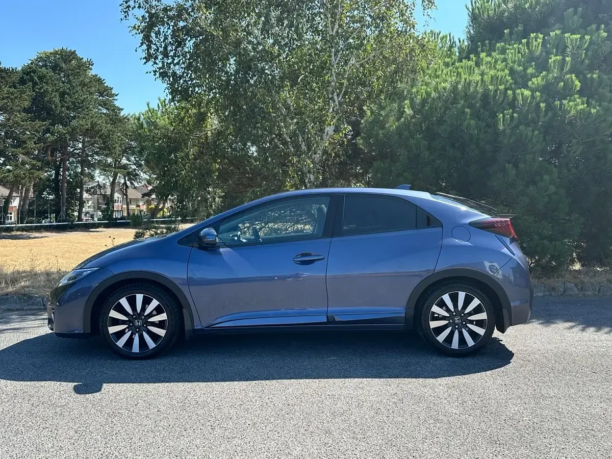Used Honda Civic SR 2015 Blue Hatchback