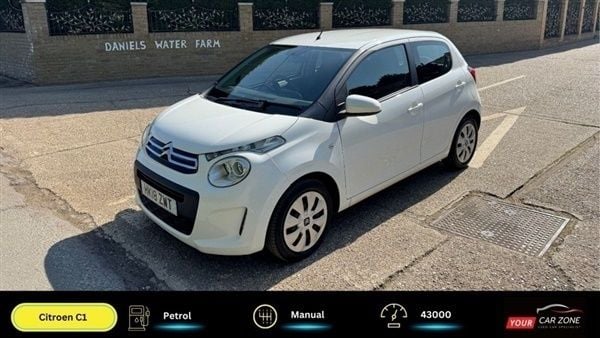 White Used 2018 Citroën C1 Feel Hatchback | £6,450 (Fair price) - Image 1/1