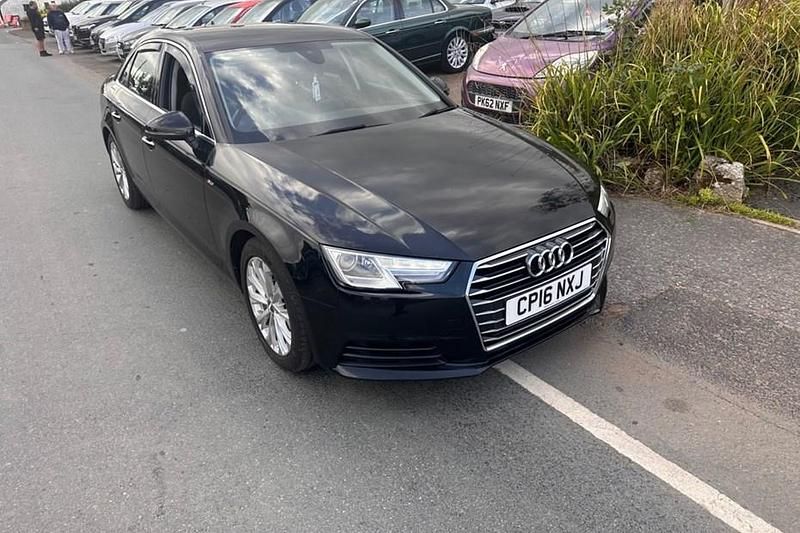 Black Used 2016 Audi A4 S-Line Sedan | £10,495 (Fair price) - Image 1/1