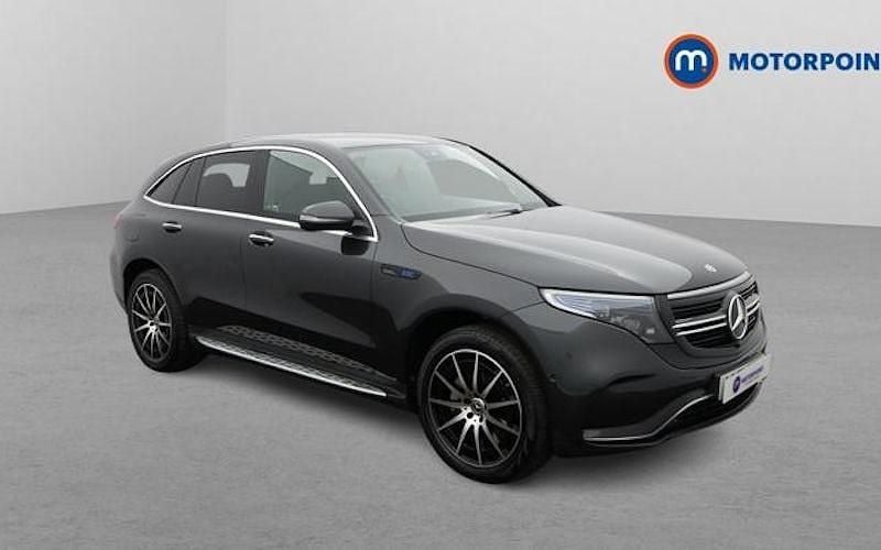 Used Mercedes EQC400 AMG line 300 kW (408 HP) 2022 Grey SUV