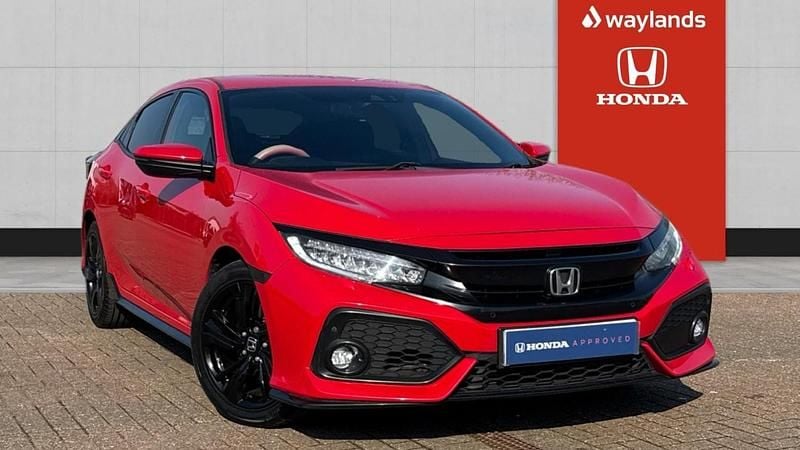 Used Honda Civic Sport 182 HP (133 kW) 2018 Red Hatchback