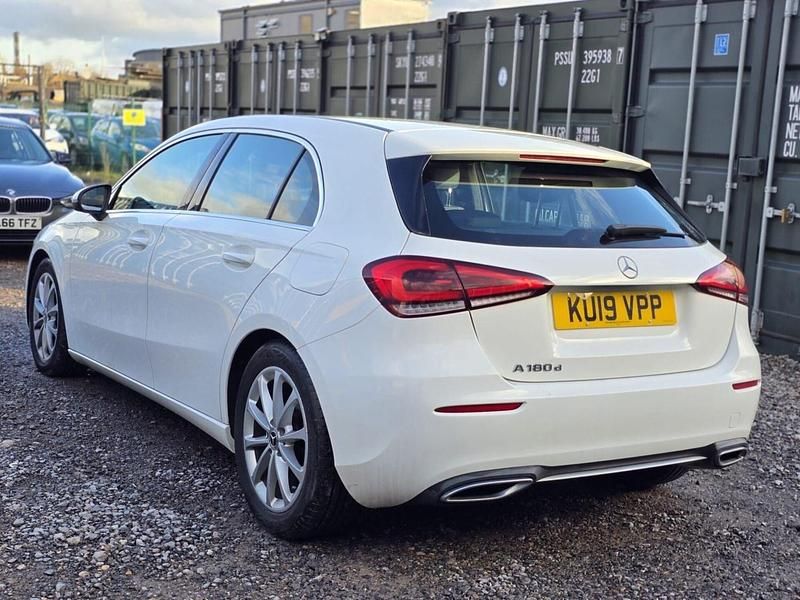 Used Mercedes A180 116 HP (85 kW) 2019 White Hatchback