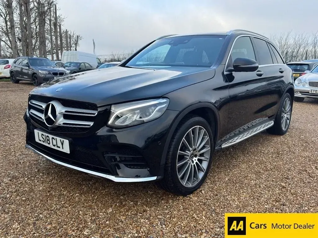Used Mercedes GLC250 AMG line 2018 Black SUV