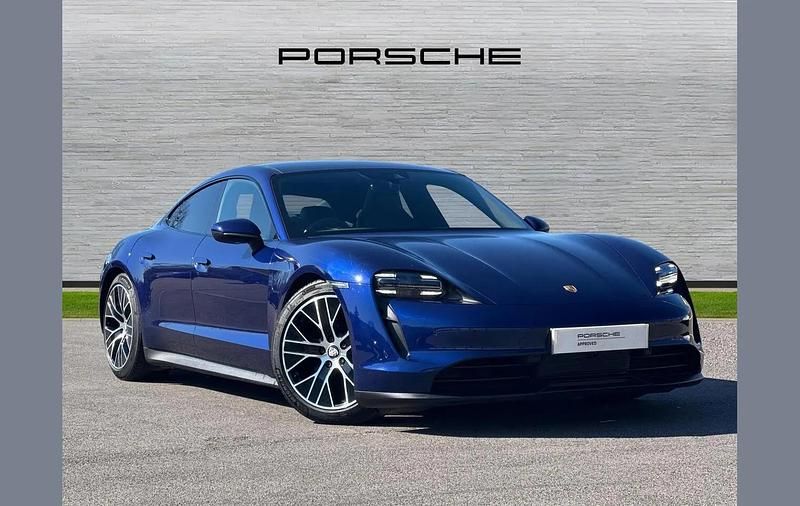 Used Porsche Taycan 389 kW (530 HP) 2020 Blue Sedan