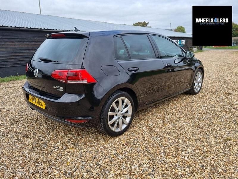 Used VW Golf VII GT 2014 Black Hatchback
