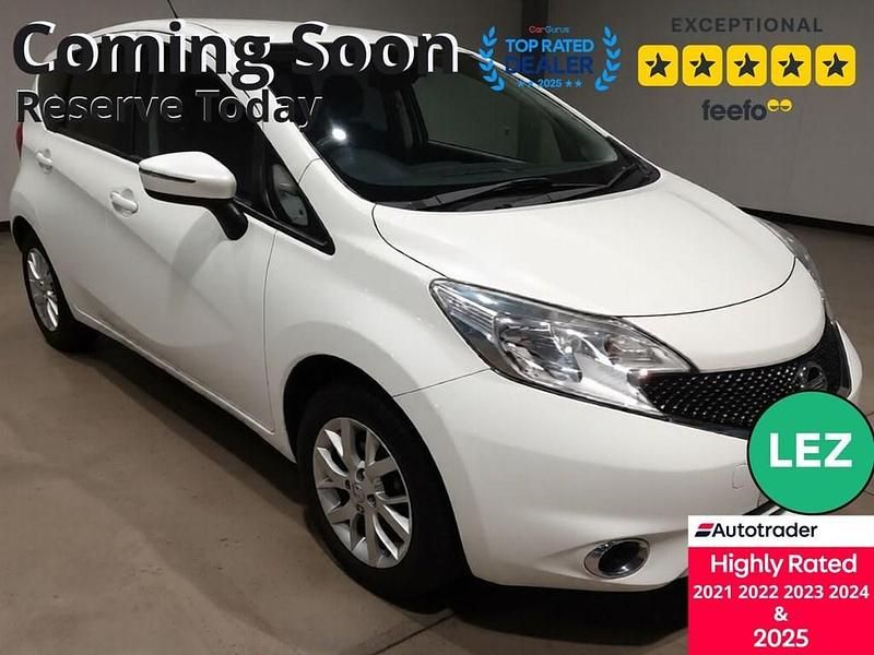Used Nissan Note Acenta Premium 80 HP (58 kW) 2015 White Hatchback