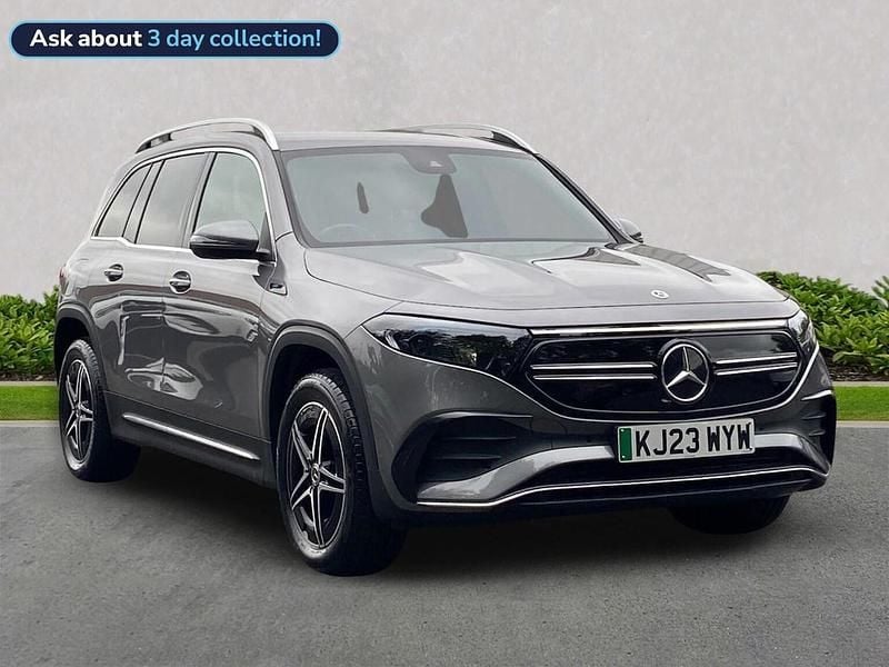 Grey Used 2023 Mercedes EQB350 AMG line SUV | £29,493 (Fair price) - Image 1/4