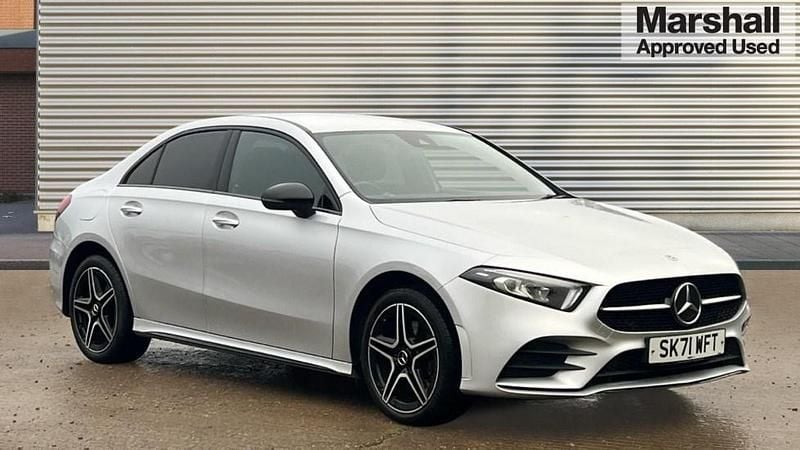 Silver Used 2021 Mercedes A250 AMG line Sedan | £19,061 (Good price) - Image 1/4