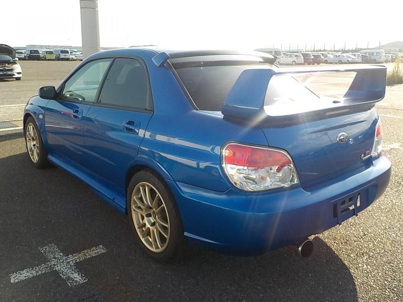 Used Subaru WRX STI 2006 Blue Sedan