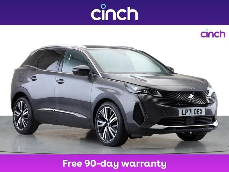 Grey Used 2022 Peugeot 3008 Premium SUV | £15,899 (Fair price) - Image 1/3