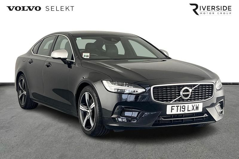 Black Used 2019 Volvo S90 R-Design Sedan | £17,150 (Fair price) - Image 1/4