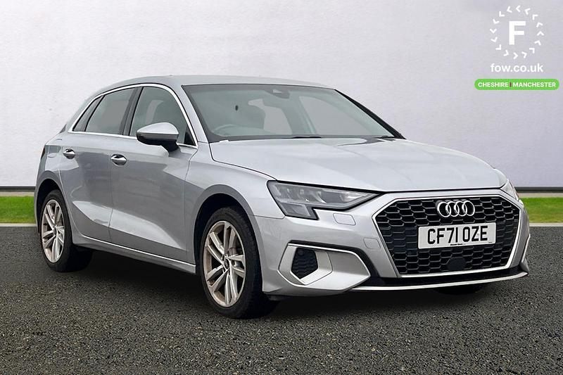 Silver Used 2022 Audi A3 e-tron Sport Hatchback | £14,999 (Super price) - Image 1/4
